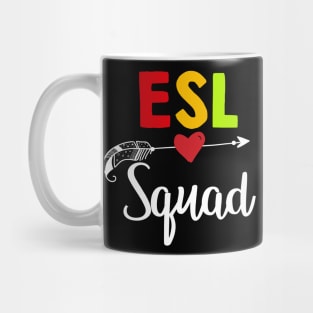 Esl Squad Teacher Back To School Mug